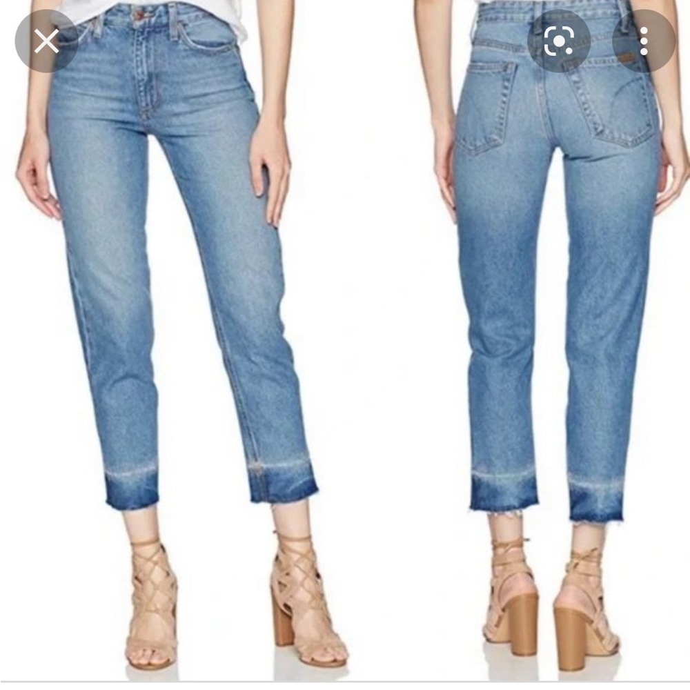 Joes jeans Debbie high rise straight crop size 28 collectors edition